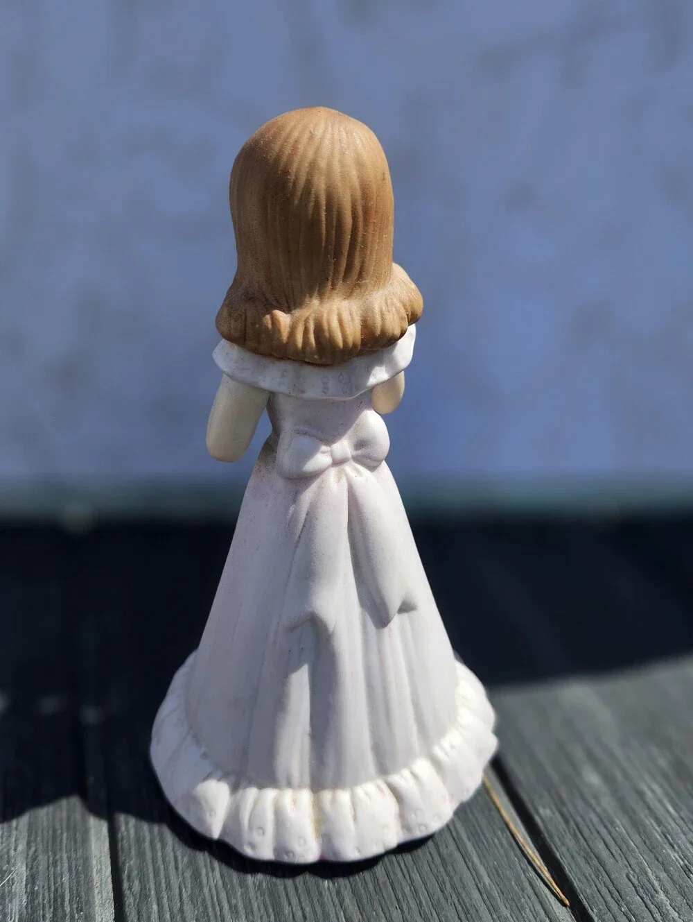 Vintage‎ 1982 Enesco Growing Up Birthday Girls Figurine Age #9 Brunette